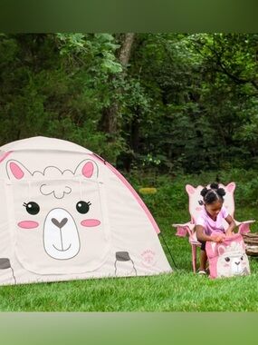Cute Pink Llama Kids Backpack 🎒 Brand New”